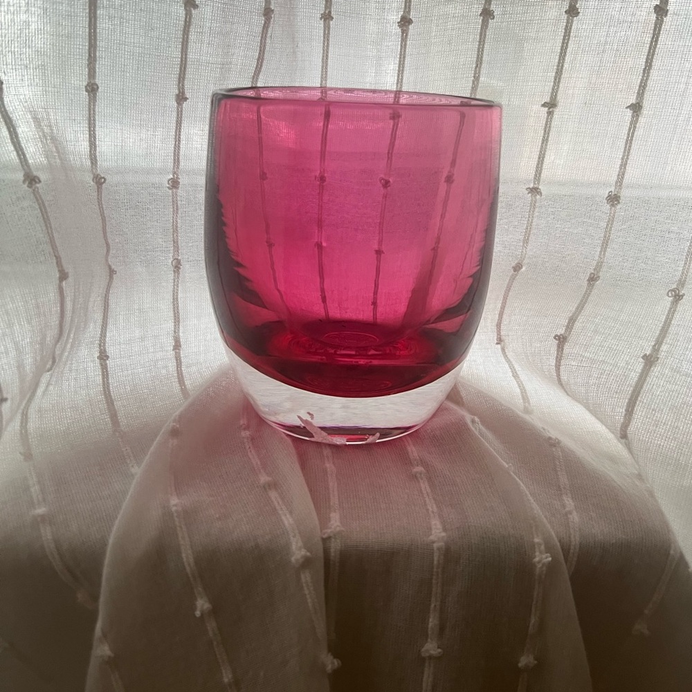 Glassbaby true love votive